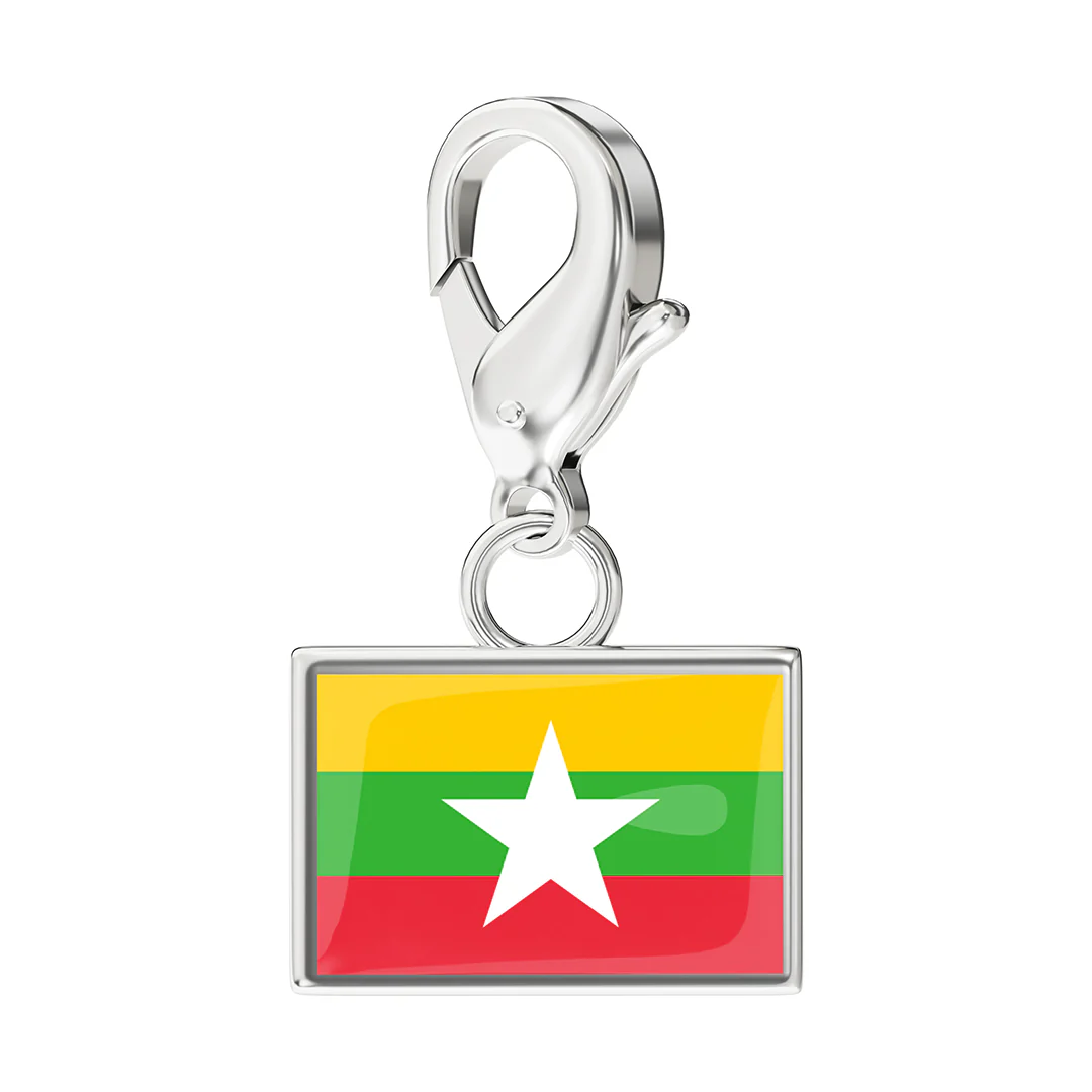 Flag & Map Charms Set - Image 6