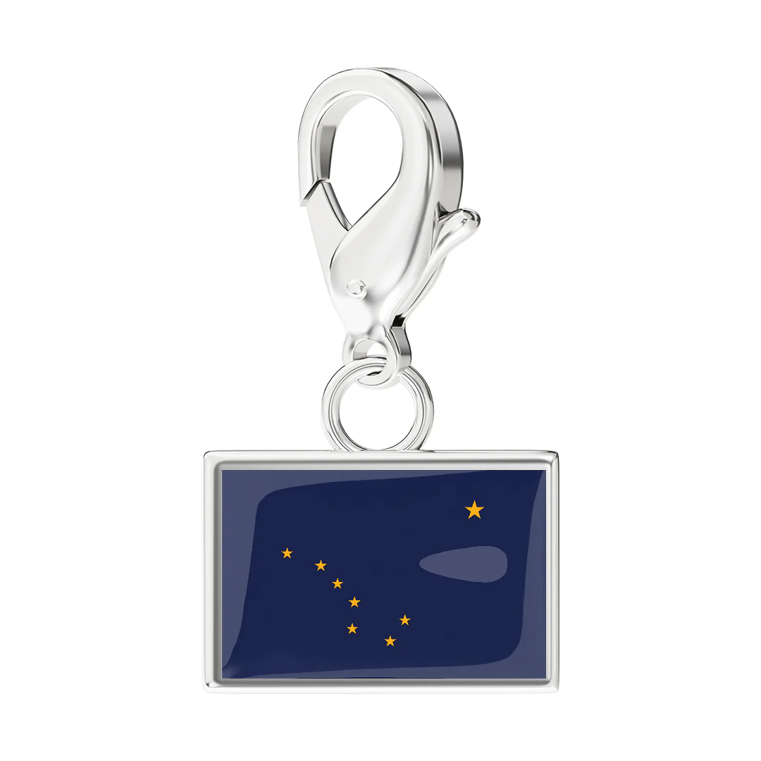 USA State Flag & Map Charms Set - Image 5