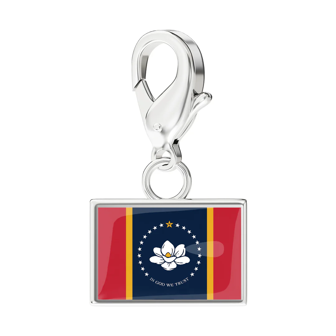 USA State Flag & Map Charms Set - Image 77
