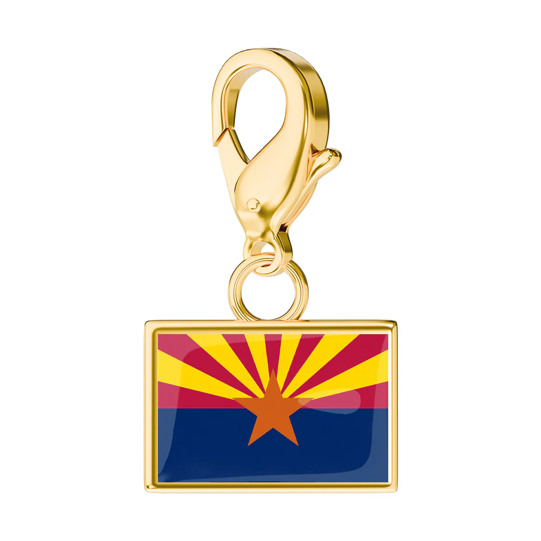 USA State Flag & Map Charms Set - Image 78