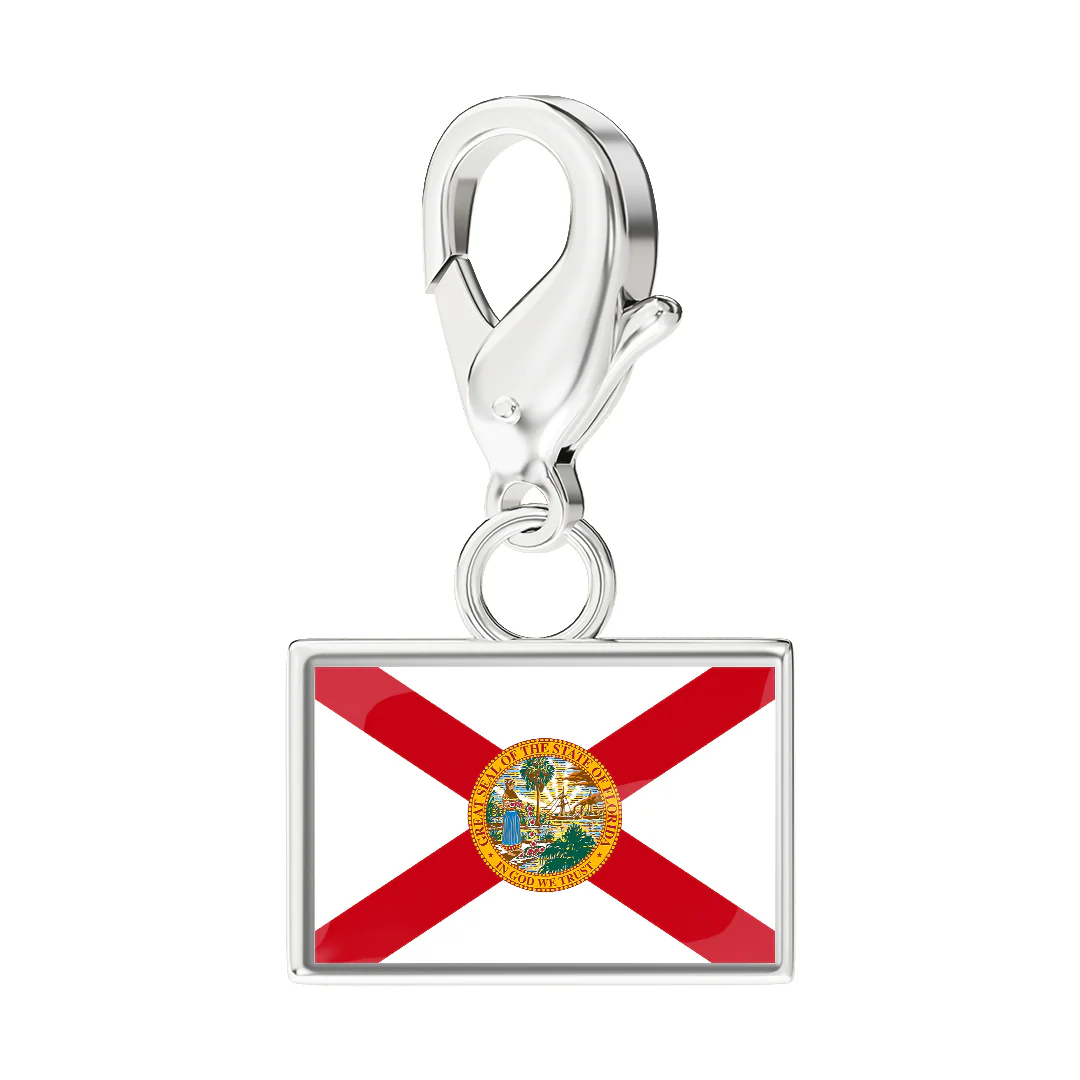 USA State Flag & Map Charms Set - Image 87