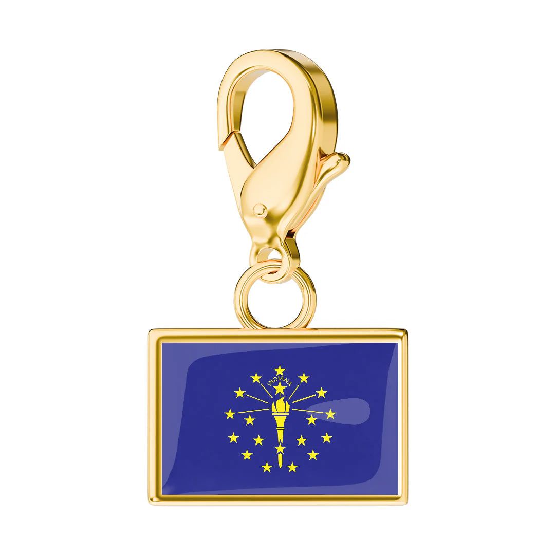 USA State Flag & Map Charms Set - Image 16