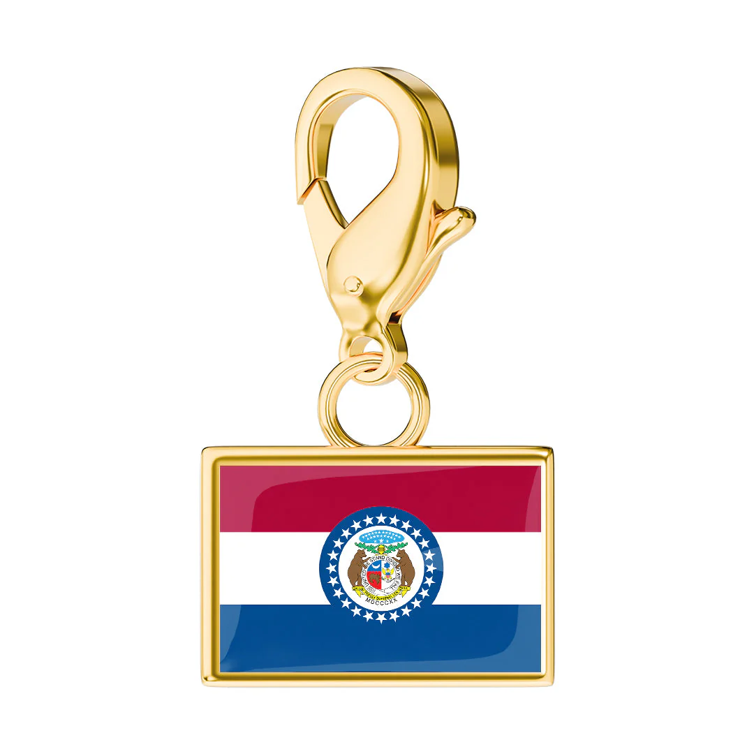 USA State Flag & Map Charms Set - Image 27