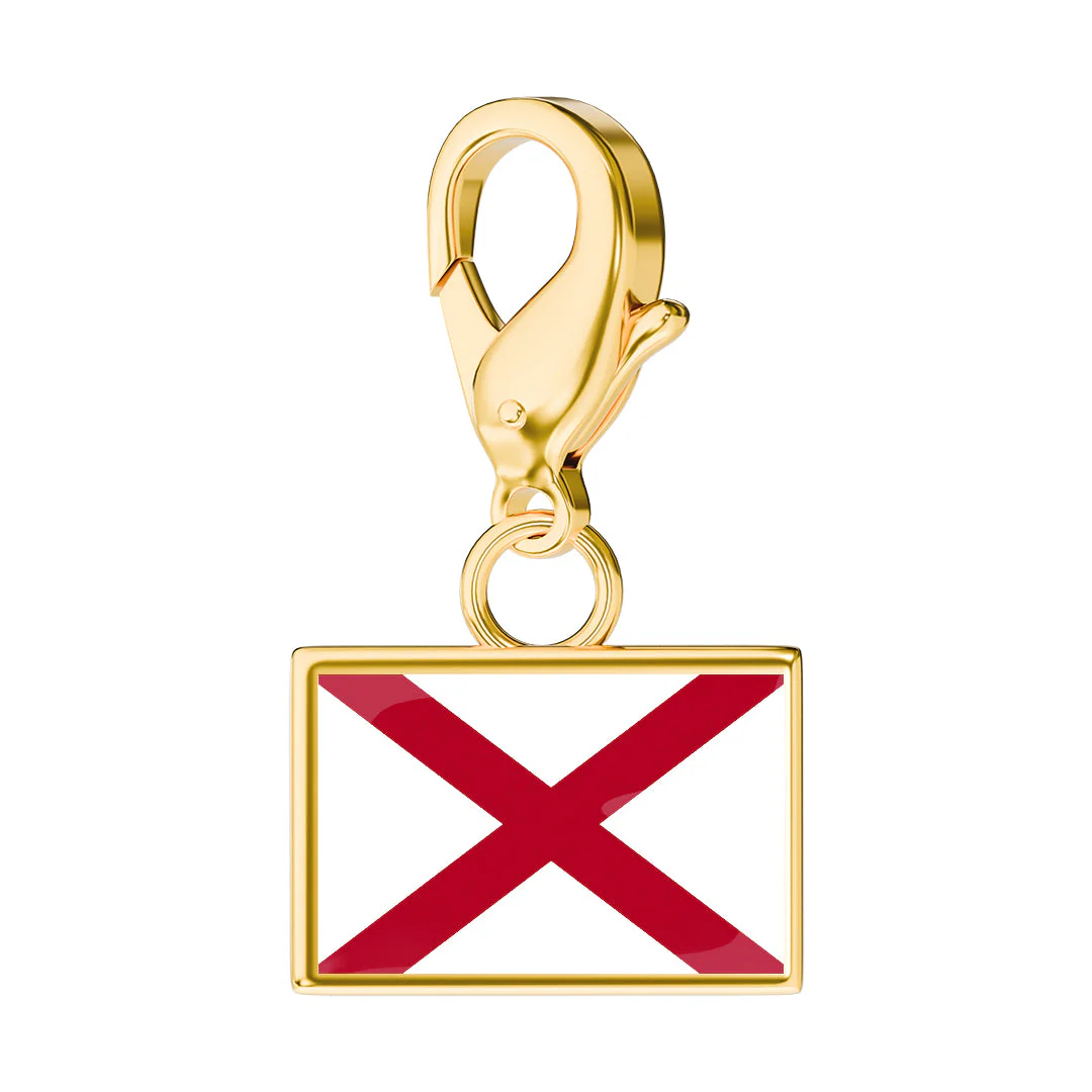 USA State Flag & Map Charms Set - Image 3