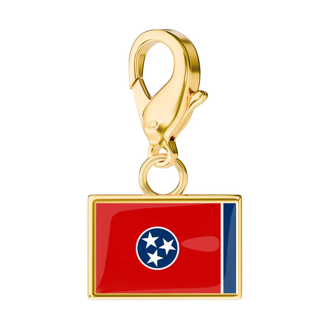 USA State Flag & Map Charms Set - Image 44