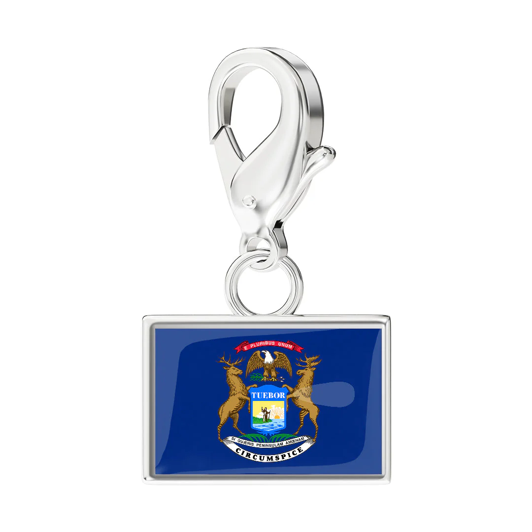 USA State Flag & Map Charms Set - Image 24