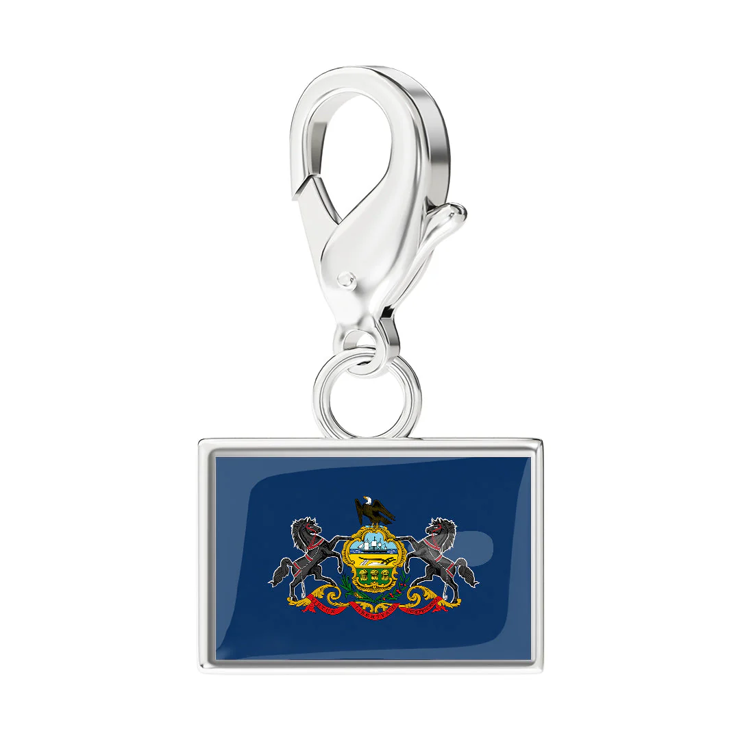 USA State Flag & Map Charms Set - Image 40