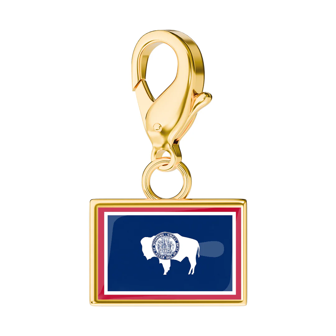 USA State Flag & Map Charms Set - Image 3